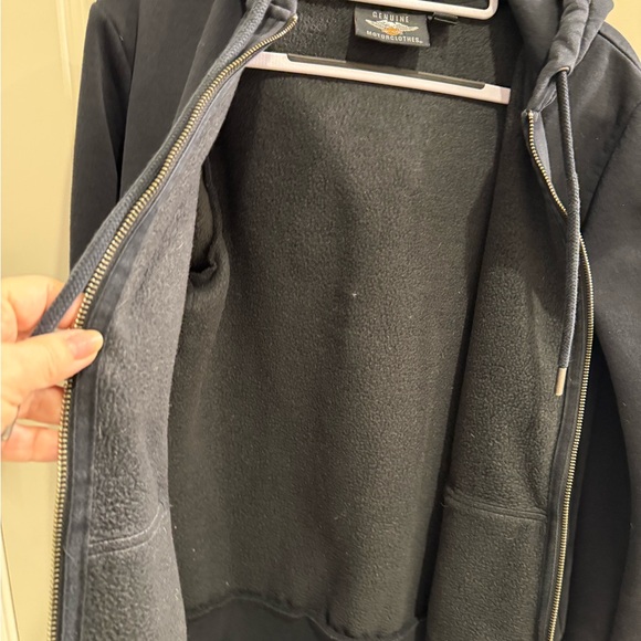 Harley-Davidson Ladies Black Hoodie with Pink Logo. Large - Picture 6 of 8